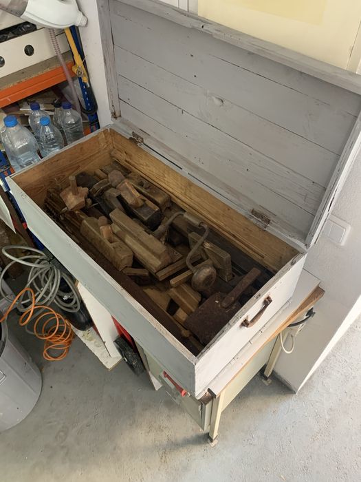 Ferramentas de carpintaria antigas