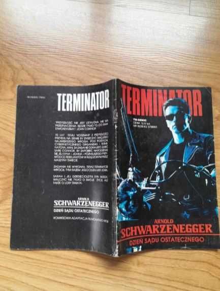 Komiks Terminator Dzień Sądu Ostatecznego Schwarzenegger TM-SEMIC