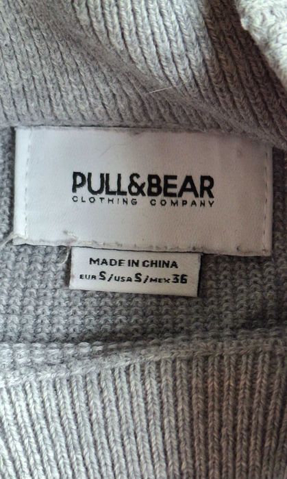Camisola Cinzenta Pull & Bear S