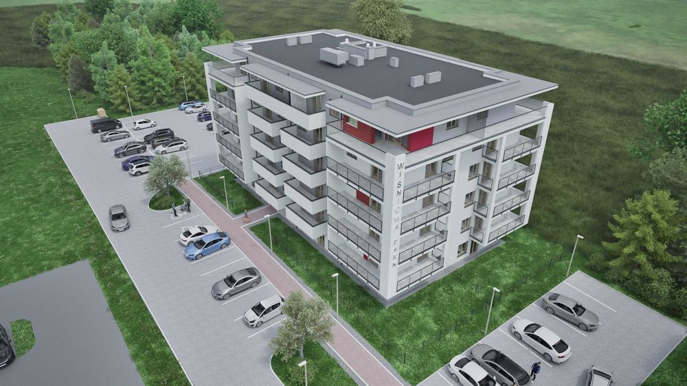 3 pokoje, mieszkanie M6 na sprzedaż- 58,65 m2, Wiśniowa Park II