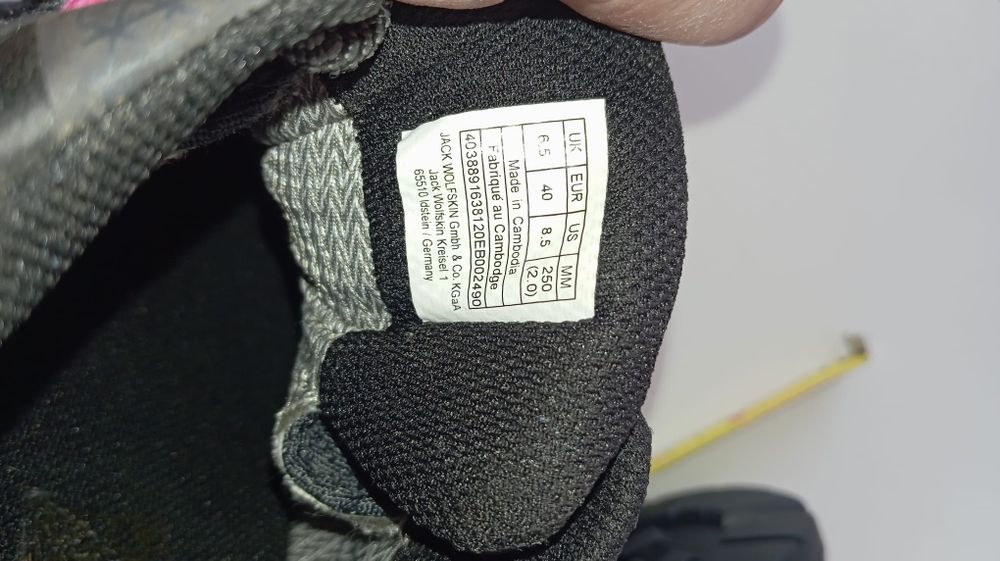 JACK WOLFSKIN  force striker 40  trekkingowe