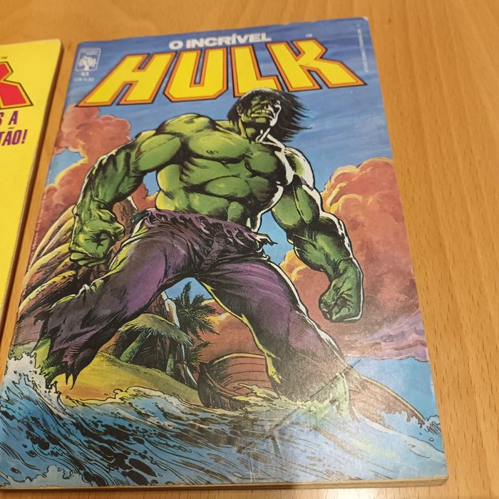 Revistas o incrivel Hulk
