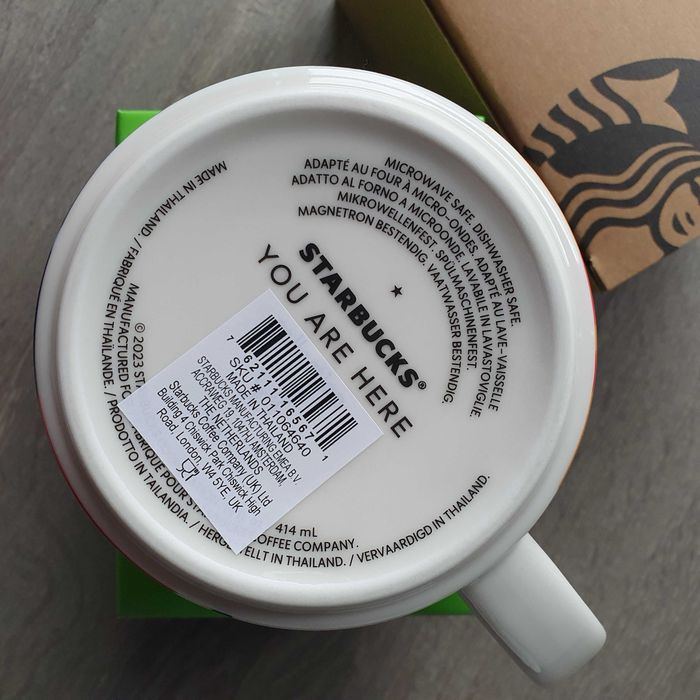 Starbucks caneca Cannes, nova na caixa, 414 ml