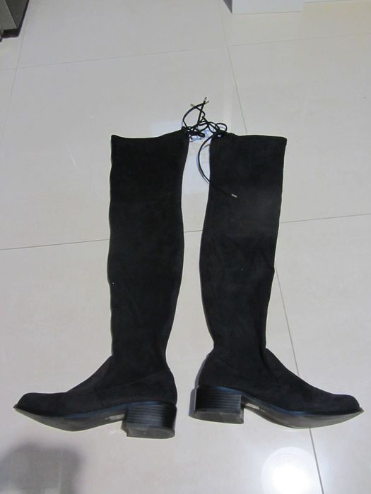 czarne muszkieterki RIVER ISLAND