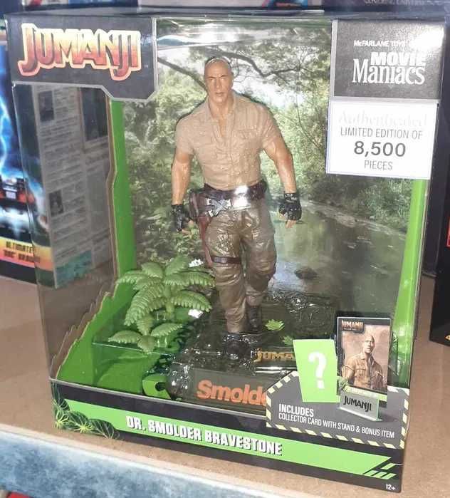 Dr. Smolder Bravestone Figurka 15 cm Jumanji Movie Maniacs McFarlane