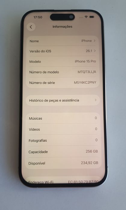 iPhone 15 Pro - 256GB