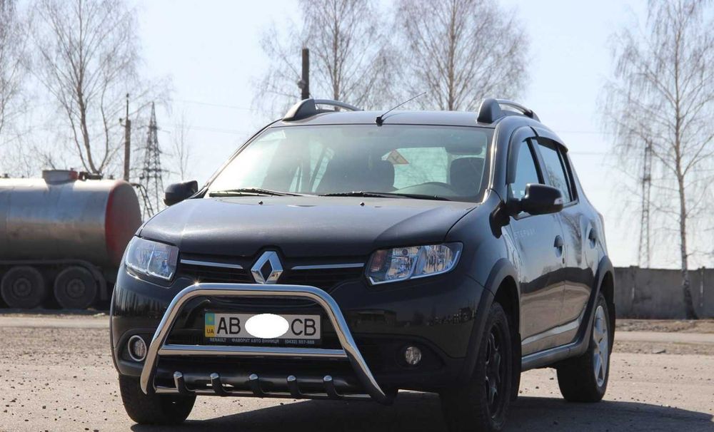 Кенгурятник=Пороги=для Dacia Sandero = Renault Sandero Stepway