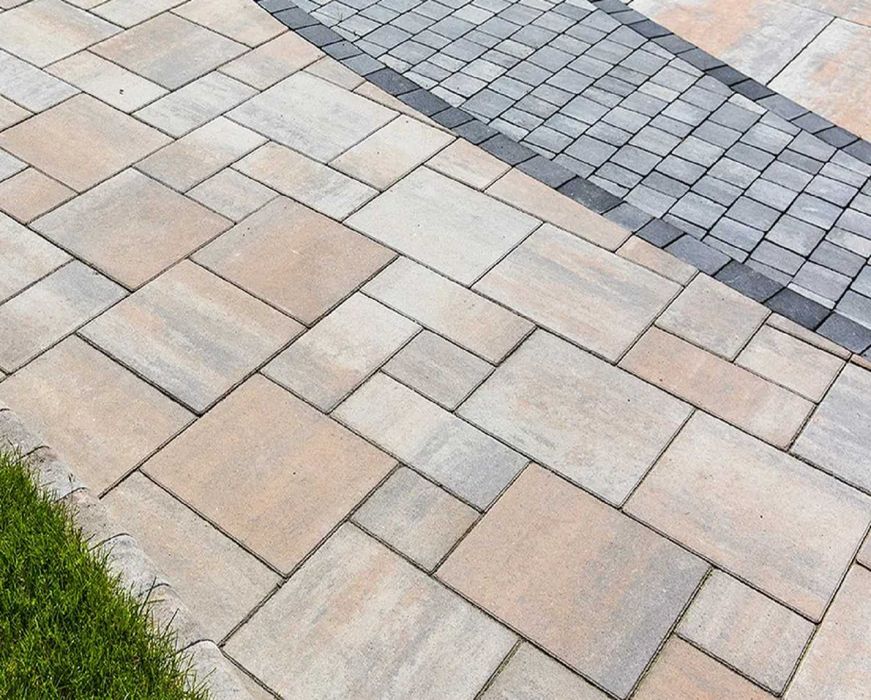 Kostka brukowa VISIO impregnowana kalcyt kremowo-beżowy Bruk-bet