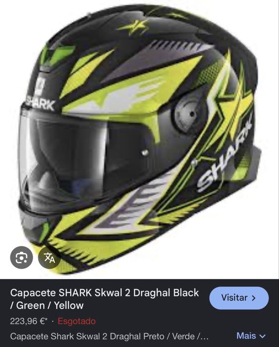 Capacete Shark SKWAL Draghal L