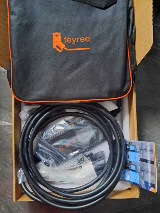 Зарядка електромобіля feyree Type1, GBT 7кВт 32А, 5 метрів з WiFi