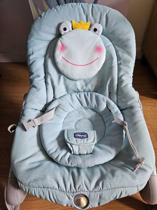 Chicco Balloon Frog Leżaczek Wibracja