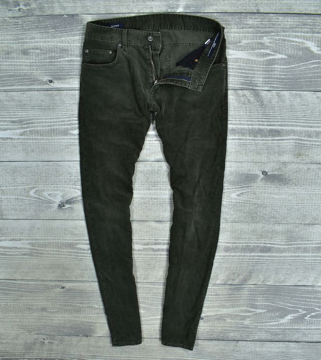 Gant Tyler Sztuksowe Spodnie Męskie Straight W32 L34