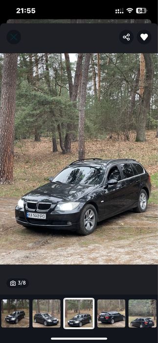 Продам Е91 2.0 бензин 6 ступка