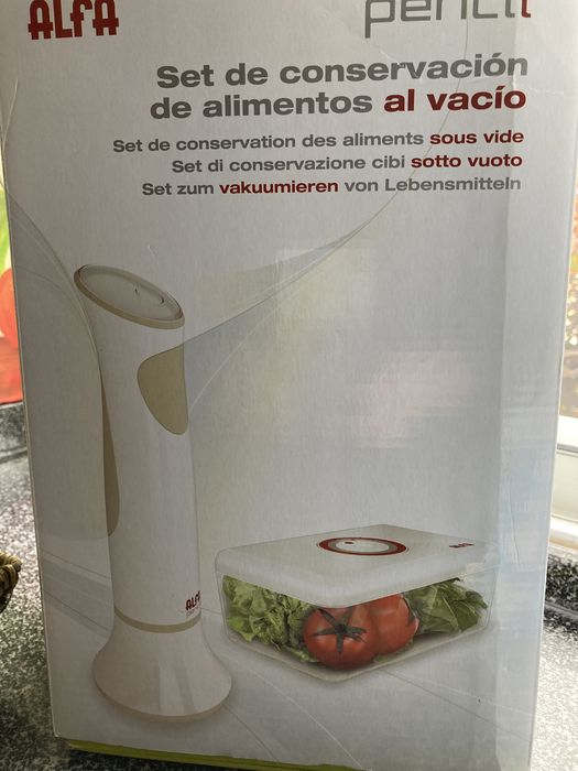 Set de conservação de alimentos em vácuo; sous vide