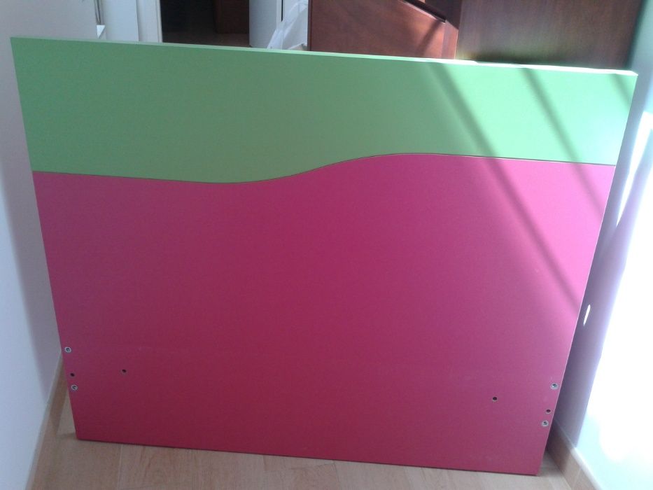 Cabeceira e gavetas Lourini Kids