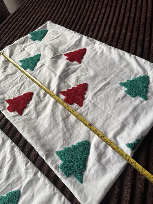 Наволочки новорічні. 2шт. Різдвяний декор