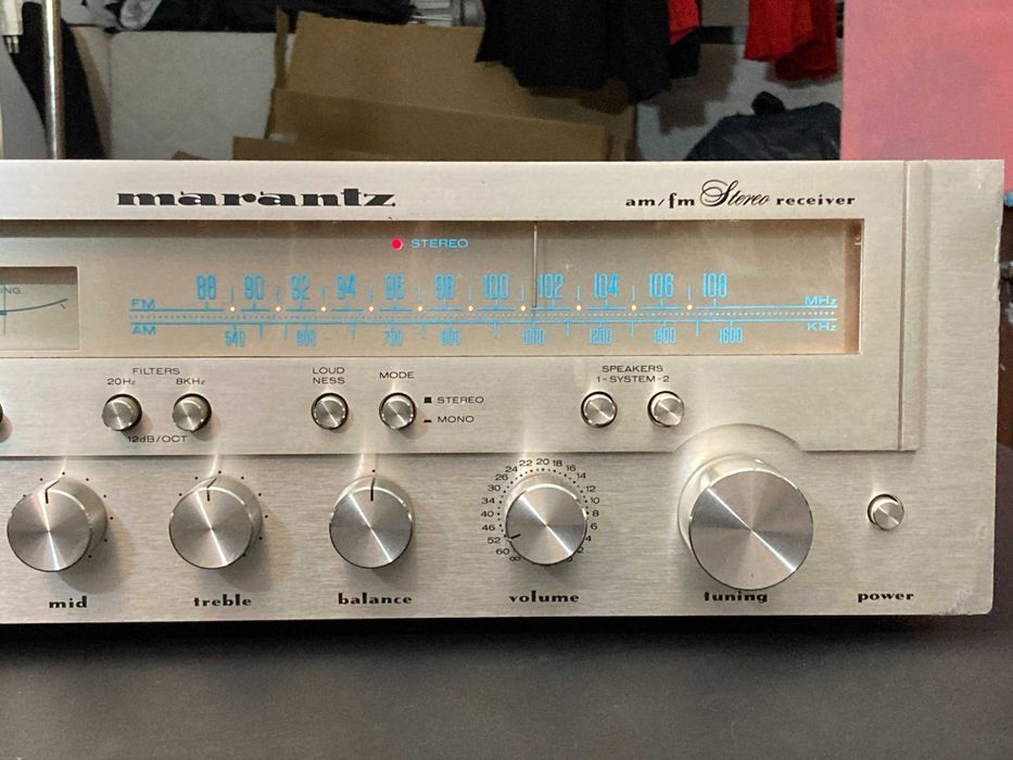 Marantz 1550 wzmacniacz amplituner hi-end 1978 vintage DO RENOWACJI