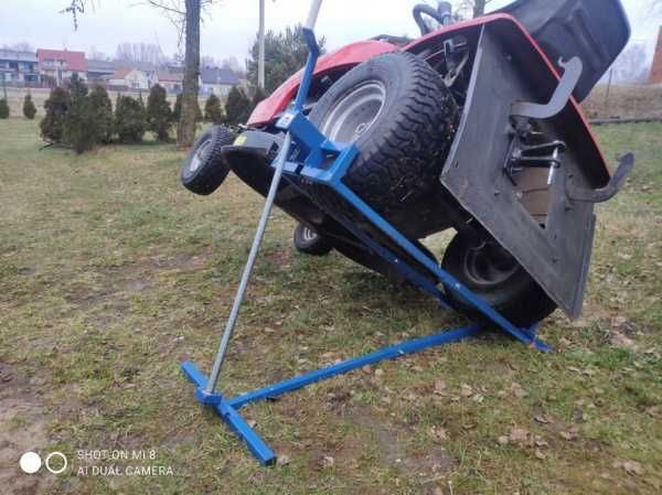 Podnośnik do Traktorka Kosiarki Quada 400kg Najazd Składany 100cm