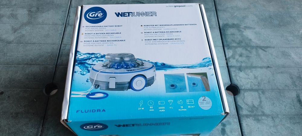 Aspirador de piscina Wetrunner GRE