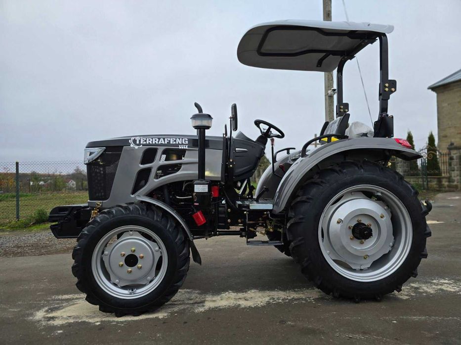 Повнопривідний трактор TERRA FENG 555X, 4х4, 2050 кг, євронавіска