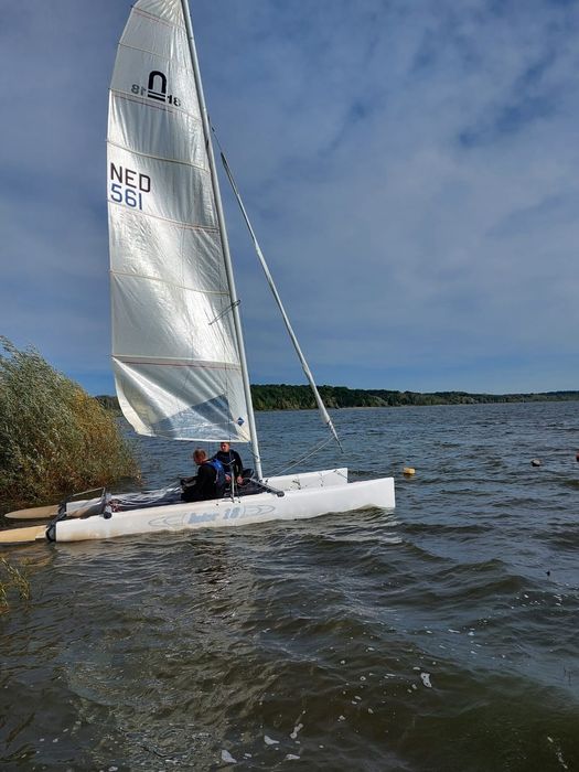 Katamaran Nacra  Inter 18 plus przyczepa.
