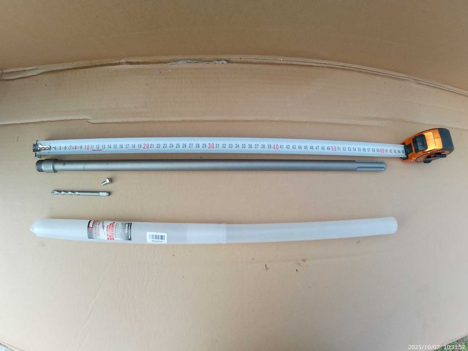 SDS-MAX удлинитель, адаптер для коронок по бетону Granite 600 мм новый