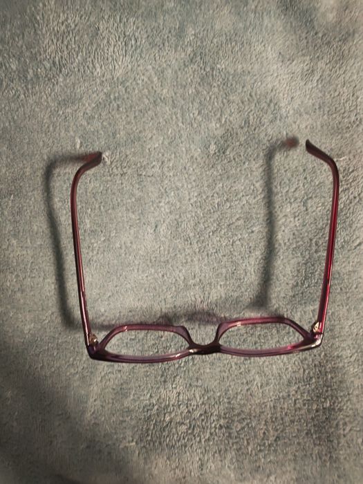 Stylowe Oprawki Optyczne Bordo + Etui