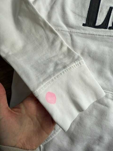 bluza z kapturem Levis, biała, roz. M