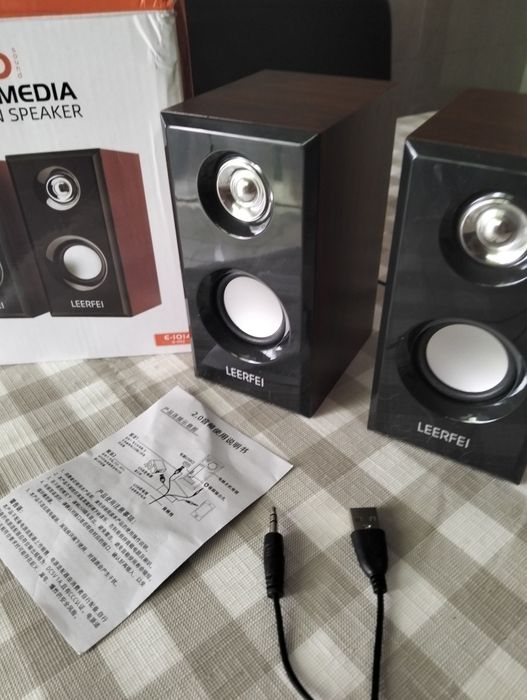 Colunas amplificadas usb novas nunca usadas