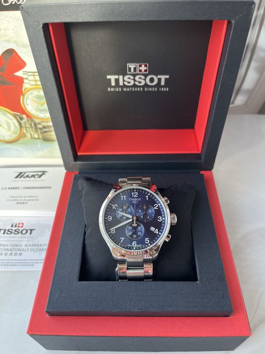 Гарантія 2 роки! Чоловічий годинник TISSOT T116.617.11.047.01 Chrono XL