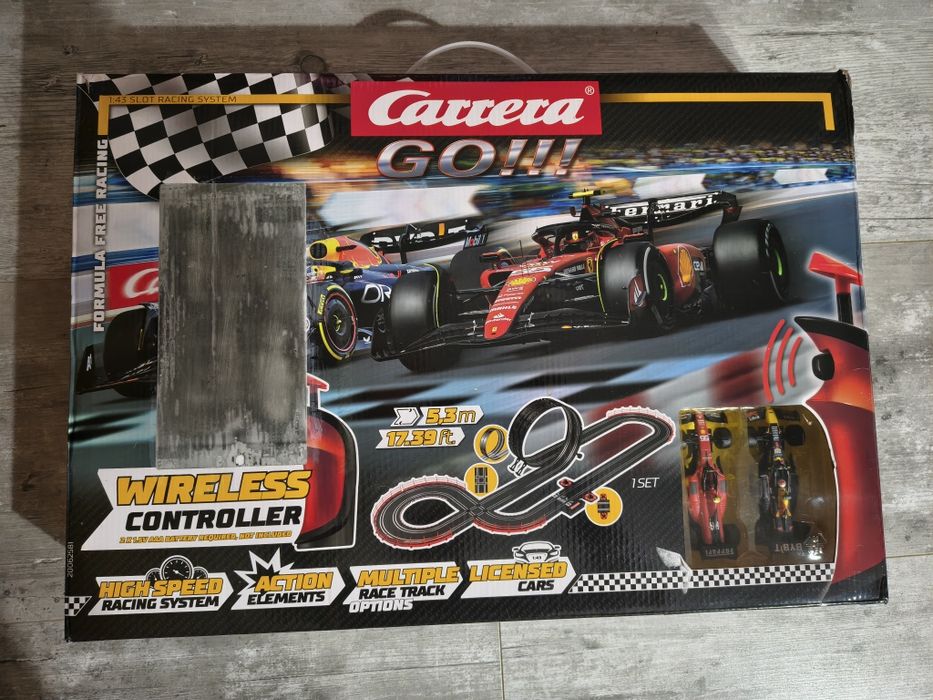 Tor wyścigowy Carrera GO!!! Formula Free Racing Wireless.