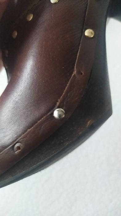 Drewniaki na obcasie Michael Kors r.36