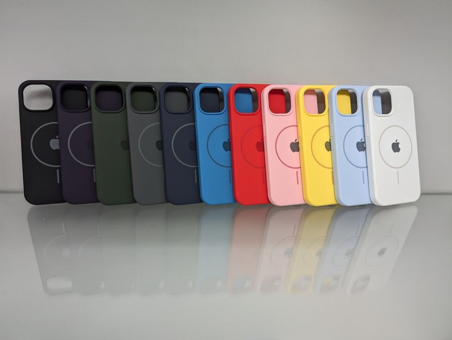 Iphone всі моделі 15 Pro Max MagSafe Противоударный чехол Софт Тач