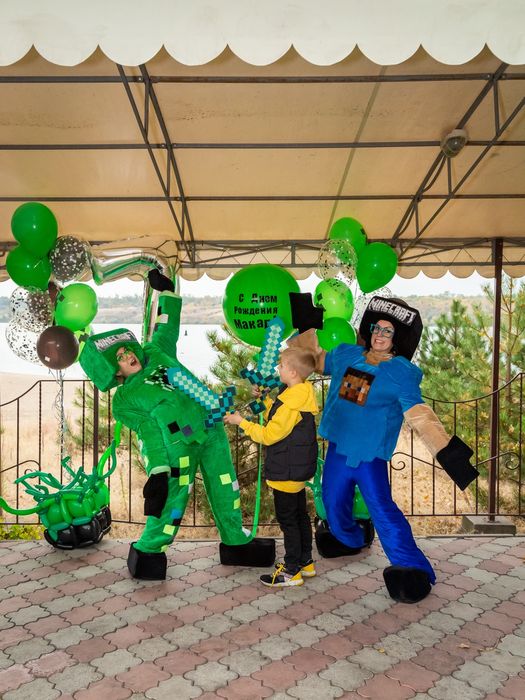 Майнкрафт. Аниматоры Майнкрафт. Детский праздник