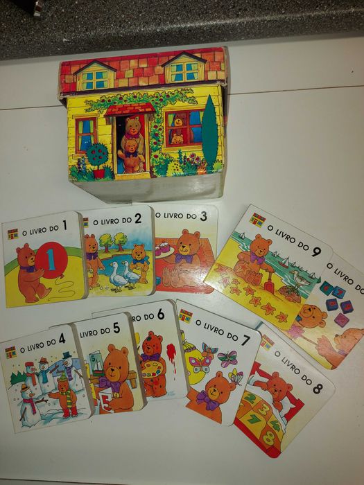 LIVROS INFANTIS - Packs de 10 / 6 Livros em Caixa Cartonada