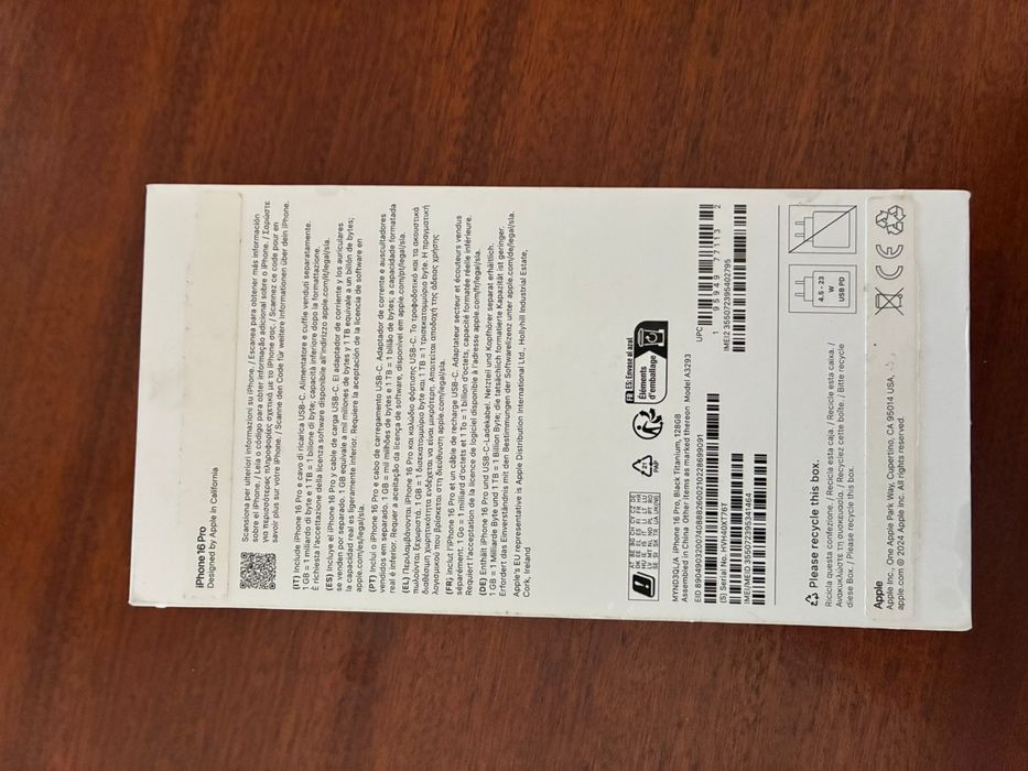 Iphone 16 pro bateria 99 %_