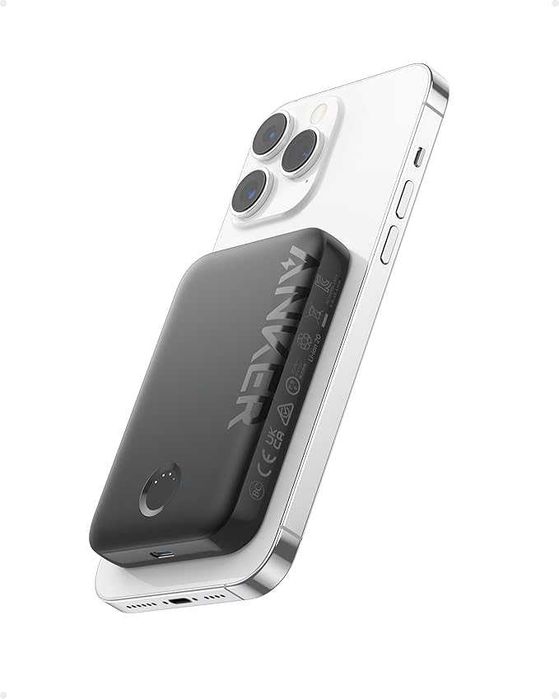 Nowy Powerbank anker bezprzewodowa ładowarka magnetyczna 5000 mAh A1616011