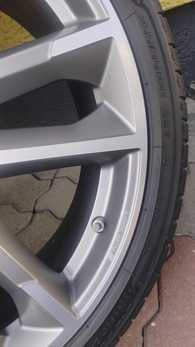 Felgi 21 Koła Audi SPORT A6 C8 4K0 ET43 8,5J 5x112 IDEALNE Czujniki