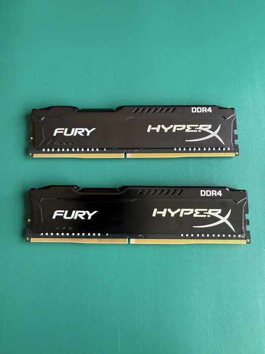 HyperX Fury Black 16GB 2x8GB 2666MHz CL16 1.2V DIMM