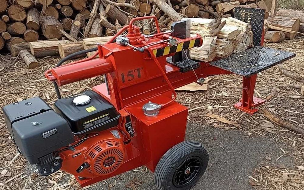Rachador de lenha 15T eletrico trifásico Metalgado Sobrado