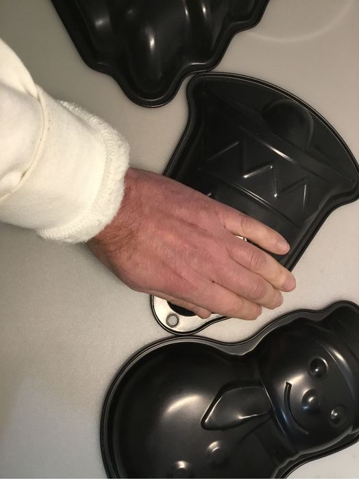 Тефлоновые формы для выпечки кексов маффинов новогодние різдвяні