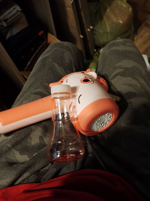 Pistolet do baniek mydlanych