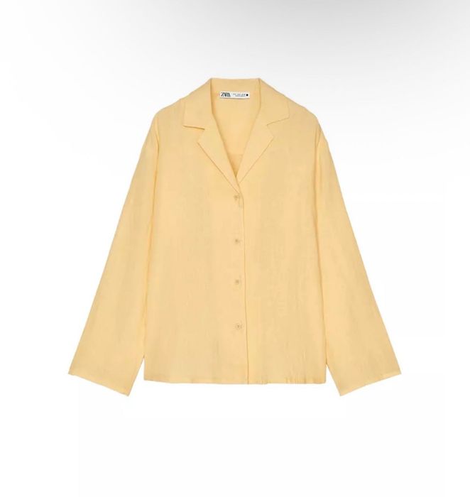 Рубашка Zara з льону