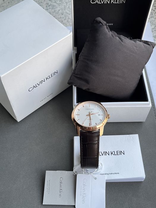 Новые механические swiss made часы Calvin Klein 40mm