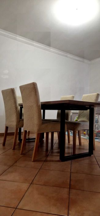 Mesa jantar madeira 2mx1m