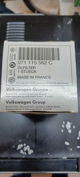 GRUPO VAG - Filtro de Óleo