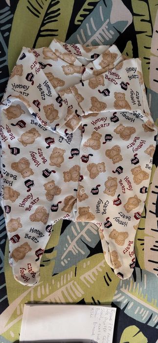 Pajace niemowlęce na długi rękaw