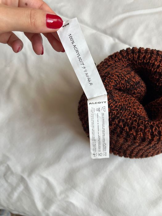 Gorro laranja escuro Alcott (unissexo)