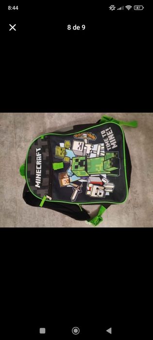 Mochila Minecraft