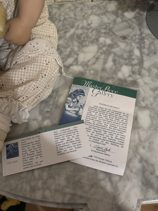 Lalka porcelanowa kolekcjonerska Diane Bucki